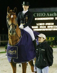 Isabell Werth and Warum Nicht win the CDI Grand Prix Special at the 2007 CDIO Aachen