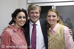 Marrigje van Baalen, BMC director Jan de Vries, Marlies van Baalen