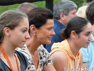 Coby van Baalen with her students Angela Krooswijk and Marrigje van Baalen