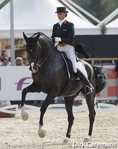 Anky van Grunsven and Salinero at the 2007 European Championships in Turin