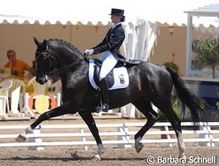 Jill de Ridder and Disco Boy won kur bronze