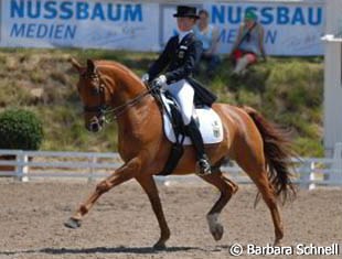 Fabienne Lutkemeier and Bouton win Kur silver