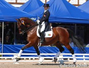 Portuguese Mafalda Galiza Mendes on Luderitz at the 2007 European JR/YR Championships. They deserved a better result for her beautiful freestyle.