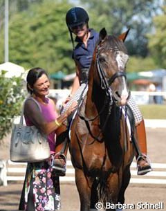 Coby van Baalen with her cousin Marrigje aboard Inspekteur