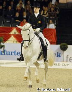 Boaventura Freire was the "odd one out", not only because he was the only guy in the finals but also because he rode a Lusitano, Peralta Pinha