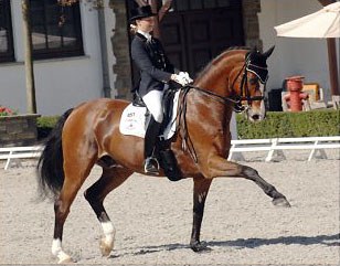 Sanneke Rothenberger and Paso Doble at the 2007 Preis der Besten Qualifier in Kronberg