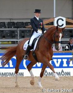 Laura Bechtolsheimer and Mistral Hojris :: Photo © Barbara Schnell