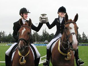 Jayden Brown and Lilah Nieuwland win the 2007 Trans Tasman YR Derby