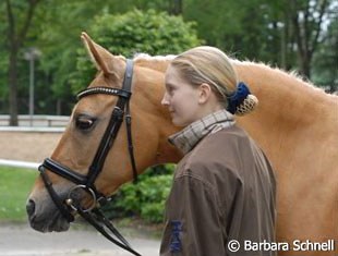 Carlotta Hassenburger with Dulcia