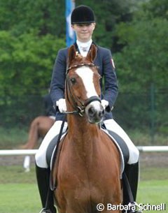 Sanneke Rothenberger and Konrad win the 2007 Preis der Besten :: Photo © Barbara Schnell