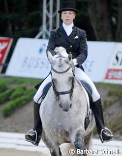 German Young Rider champion Christin Schütte on Hohenstaufen