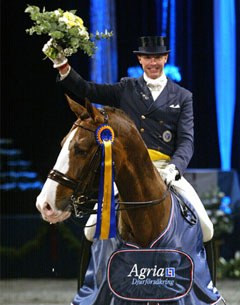 Jan Brink and Briar win the 2007 CDI-W Stockholm :: Photo © Ronald Thunholm