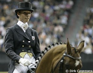 Courtney King on Idocus at the 2007 World Cup Finals :: Photo © Dirk Caremans