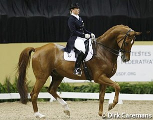 Isabell Werth and Warum Nicht FRH at the 2007 World Cup Finals :: Photo © Dirk Caremans