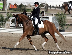 Diane Creech and Wiona at the 2007 CDI Wellington :: Photo © Phelpsphotos.com