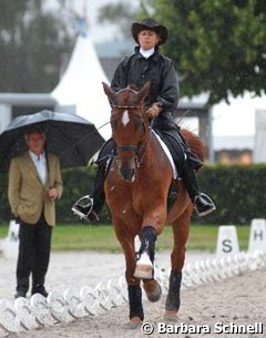 Jurgen Koschel coaching Nadine Capellmann on Elvis VA