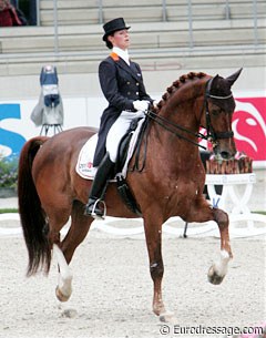 Adelinde Cornelissen and Parzival take Aachen by storm :: Photo © Astrid Appels