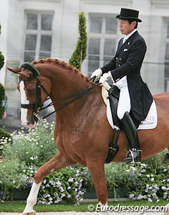 Hiroshi Hoketsu and Whisper at the 2008 CDIO Aachen