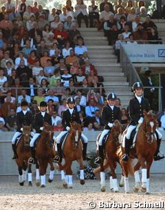 The pony quadrille at the 2008 Aachen Horses & Symphony show :: Photo © Barbara Schnell