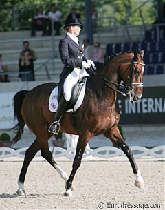 Anna Ross-Davies and Liebling II at the 2008 CDIO Aachen :: Photo © Astrid Appels