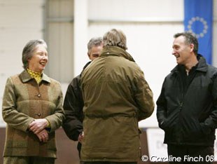 Jennie Loriston-Clarke and Richard Davison at the 2008 BD Trainers' Event :: Photo © Caroline Finch