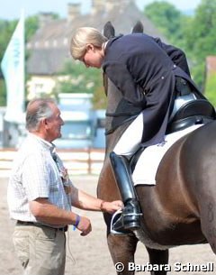 Klaus Balkenhol coached Helen Langehanenberg