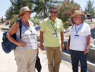 The officials: Arianne Boellens (BEL), Luis Matos (POR) and Anne Catherine Fraeys (BEL)