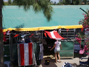 The stable area