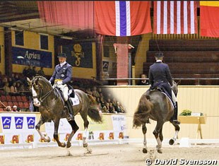 Photographers David Svensson and Grazyna Kosno shot Brink and Briar at exactly the same moment but from opposite points. This is the collage that resulted from the two photos.