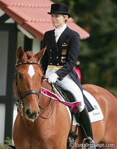 A typical non-smiling Capellmann face. Loosen up, you are riding one of the best horses in the world! Where's is that smile ???????!!!!!!