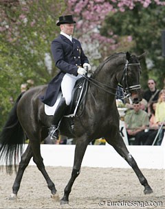Jeroen Devroe and Paganini at the 2008 CDI Hagen :: Photo © Astrid Appels