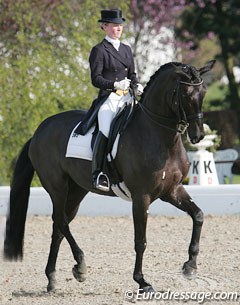 Helen Langehanenberg and Responsible OLD at the 2008 CDI Hagen