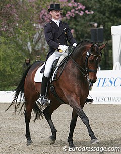 Brett Parbery and Victory Salute at the 2008 CDI Hagen