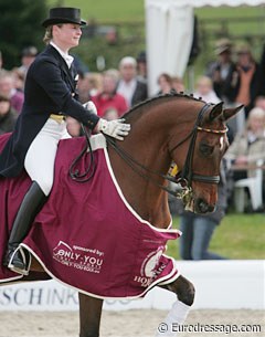 Isabell Werth on Satchmo at the 2008 CDI Hagen :: Photo © Astrid Appels