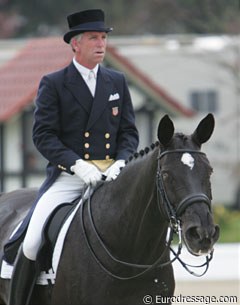 George Williams on Rocher at the 2008 CDI Hagen :: Photo © Astrid Appels