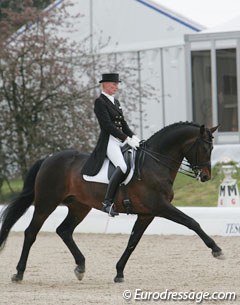 Brigitte Wittig and Charatan W at the 2008 CDI Hagen :: Photo © Astrid Appels