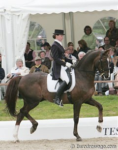 Belarussian Svetlana Yevshchik on the Belarussian gelding Dombai (by Bec xx x Difer).