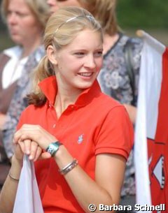 Carlotta Hassenbürger not competing her top pony Dulcia (but her second one Didjeri Do)