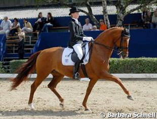 Brother Sönke finished fourth in the junior riders division with Wolke Sieben