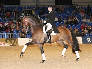 Andreas Helgstrand on Blue Hors Romanov :: Photo © Ridehesten.com