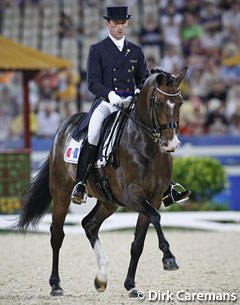 Marc Boblet and Whitni Star at the 2008 Olympic Games in Hong Kong :: Photo © Dirk Caremans