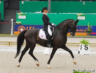 Anky van Grunsven and Salinero at the 2008 CDIO Rotterdam :: Photo © Equifoto.nl