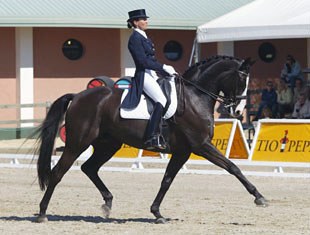 Beatriz Ferrer-Salat and Faberge at the 2008 Sunshine Tour