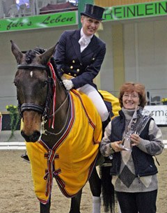 Karen Tebar wins at the 2008 CDI Stadl Paura