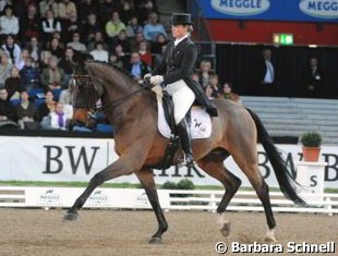 Isabell Werth and Satchmo Back in the Winner's Circle at 2008 CDI Stuttgart :: Photo © Barbara Schnell