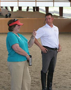 Lendon Gray and Scott Hassler :: Photo courtesy Hasslerdressage.com