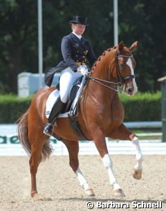 Andrea Timpe and Dixieland in the Nurnberger Burgpokal Qualifier