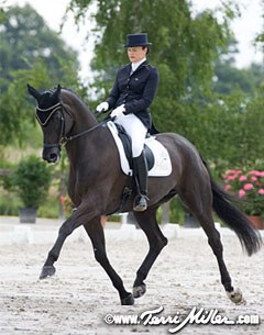 Jessica Michel and Noble Dream at the 2008 CDI Vierzon :: Photo © Terri Miller