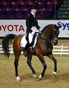 Michal Rapcewicz and Randon win the 2008 CDI-W Warsaw :: Photo © Dressage.pl