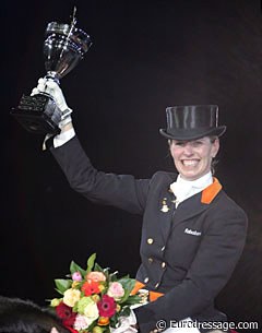 Anky van Grunsven wins the 2008 World Cup Finals :: Photo © Astrid Appels